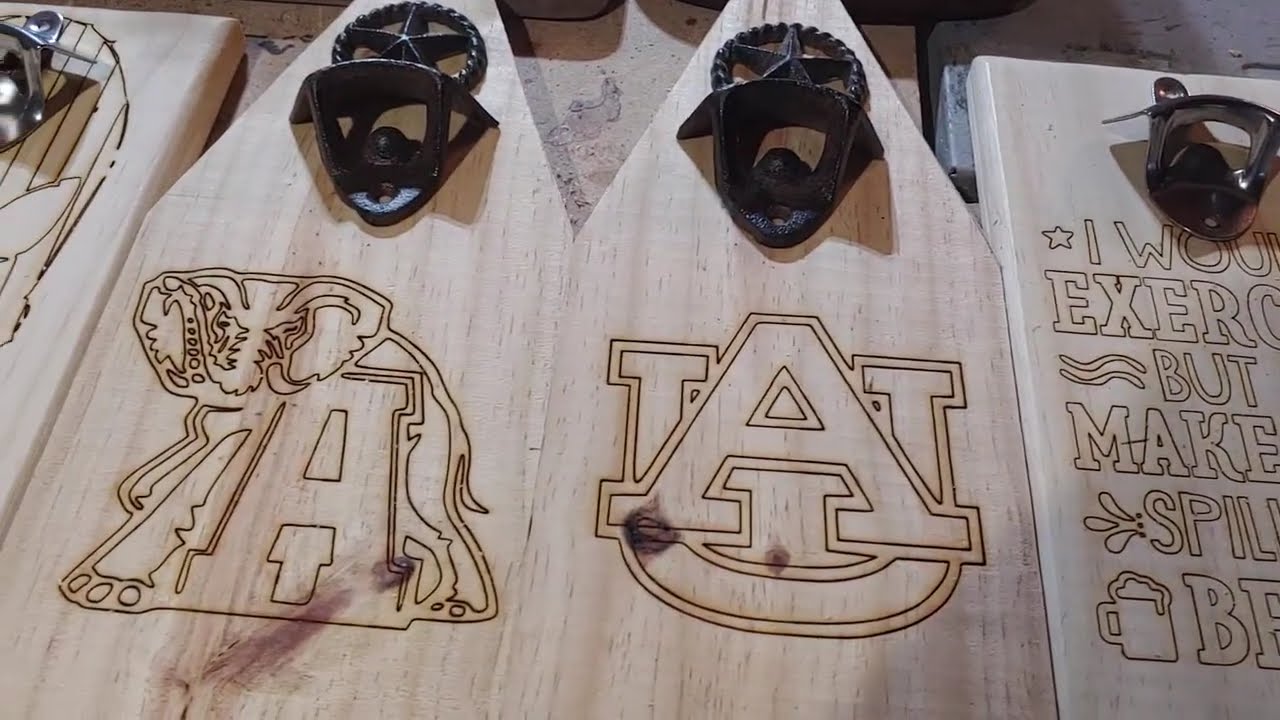 Cutting / Cheese Boards, Beer and Wine Caddies, Coasters, Custom Engraving, Great Christmas Gifts