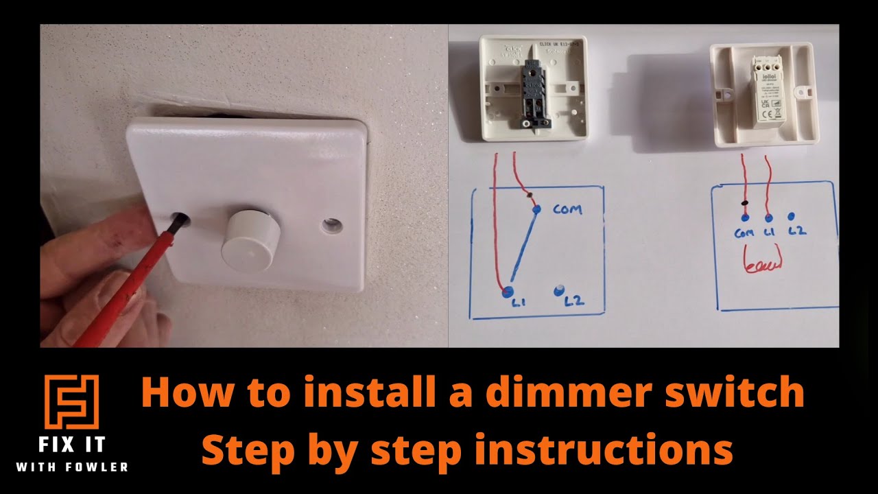 Install a dimmer switch 