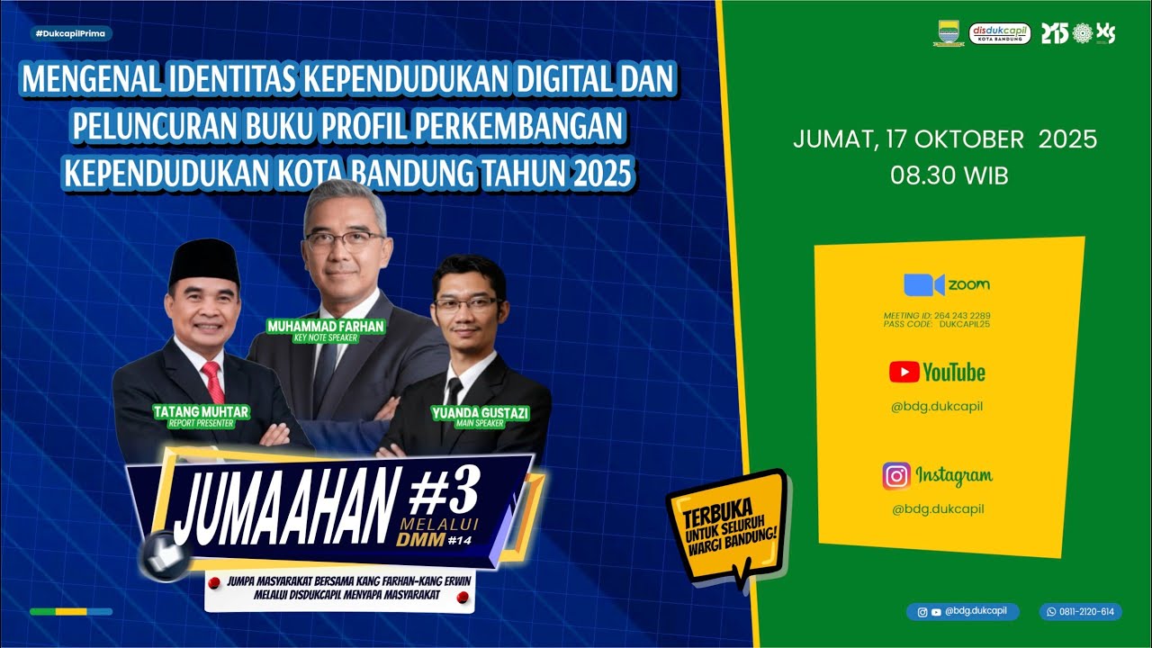 JUMAAHAN MELALUI DMM: MAKIN KENAL DENGAN IDENTITAS KEPENDUDUKAN DIGITAL