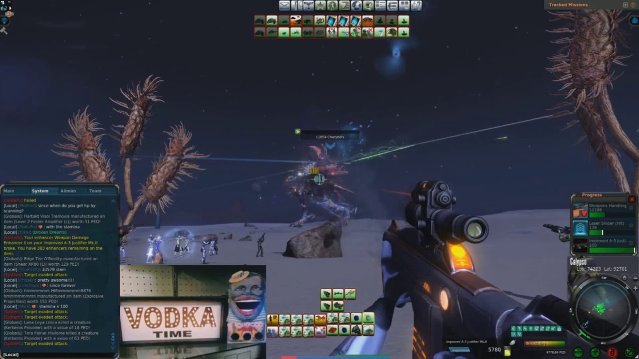 Biggest Robots in game! Massive 38825 ($3882) PED Loot