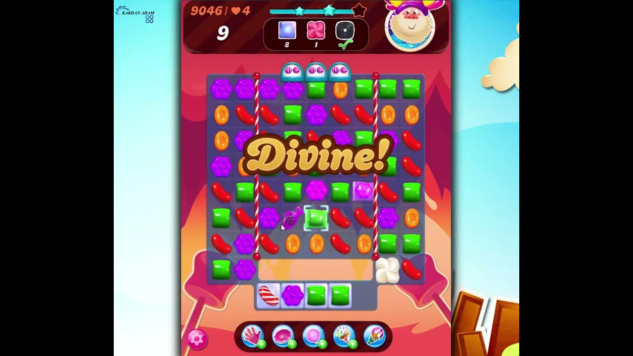 Candy Crush Saga Level 9046