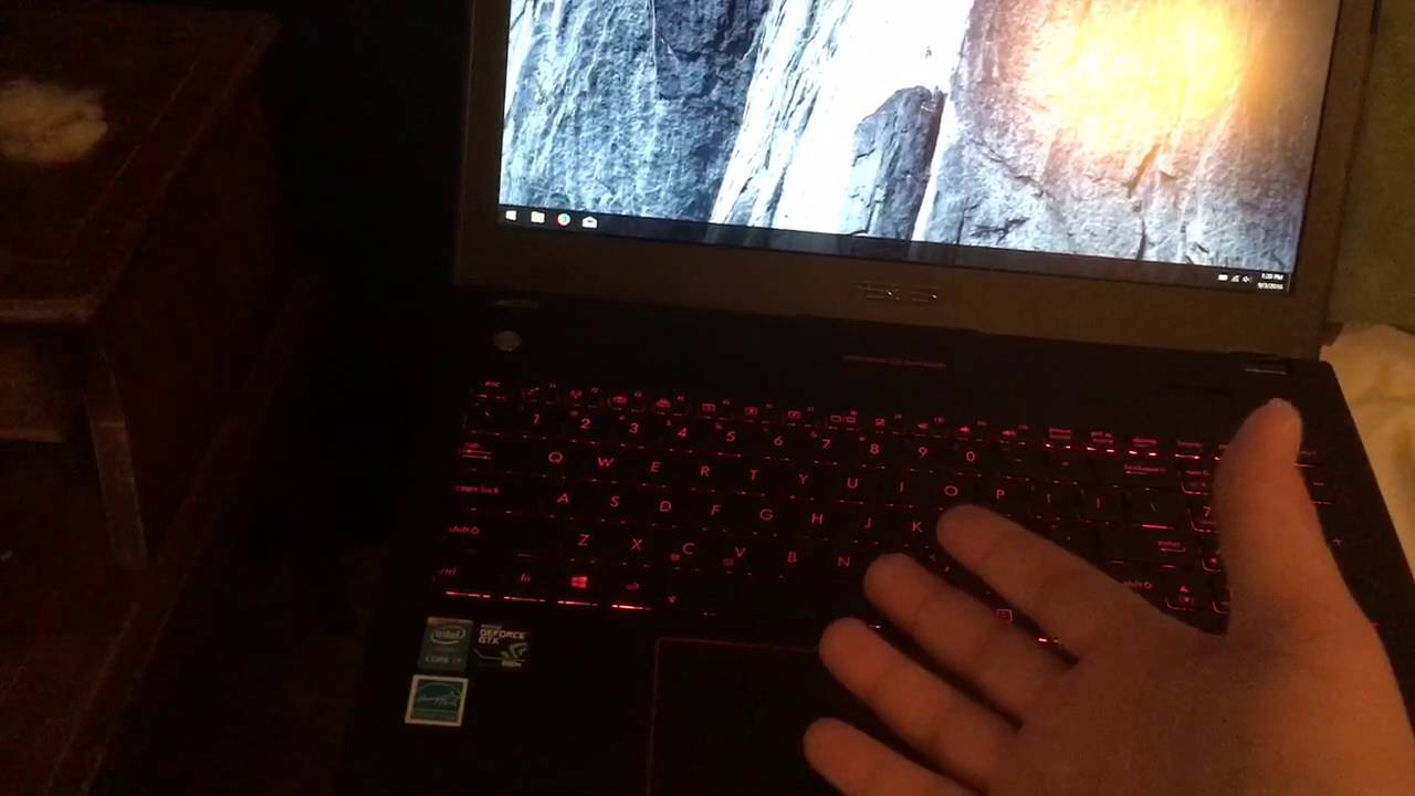 Asus G56JK won't display backlights