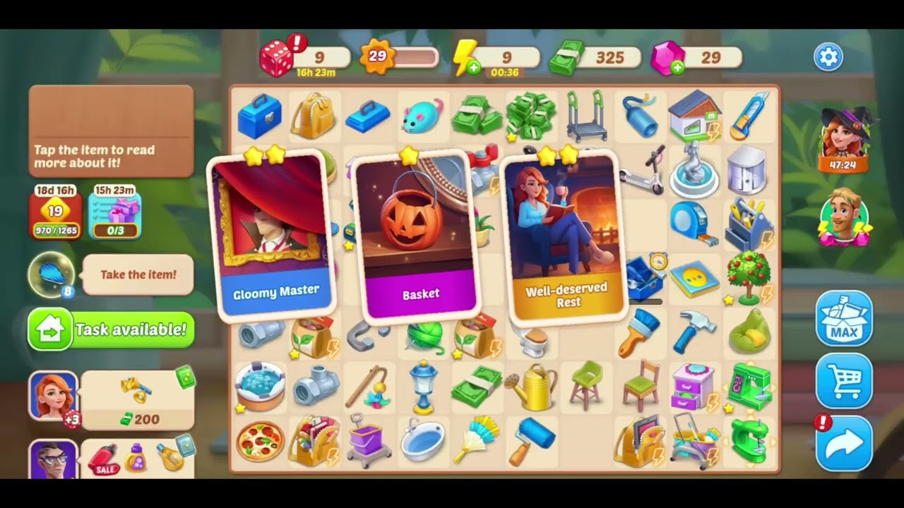 DesignVille Merge & Design Level 29 (Part 1) #DesignVille