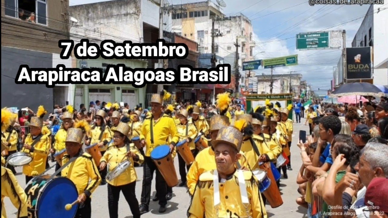 2 PARTE DO DESFILE DE 7 DE SETEMBRO ARAPIRACA ALAGOAS