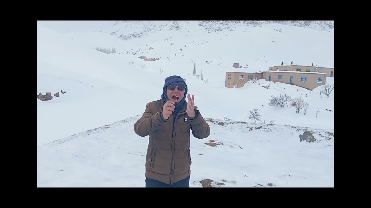 برف باری در مالستان!