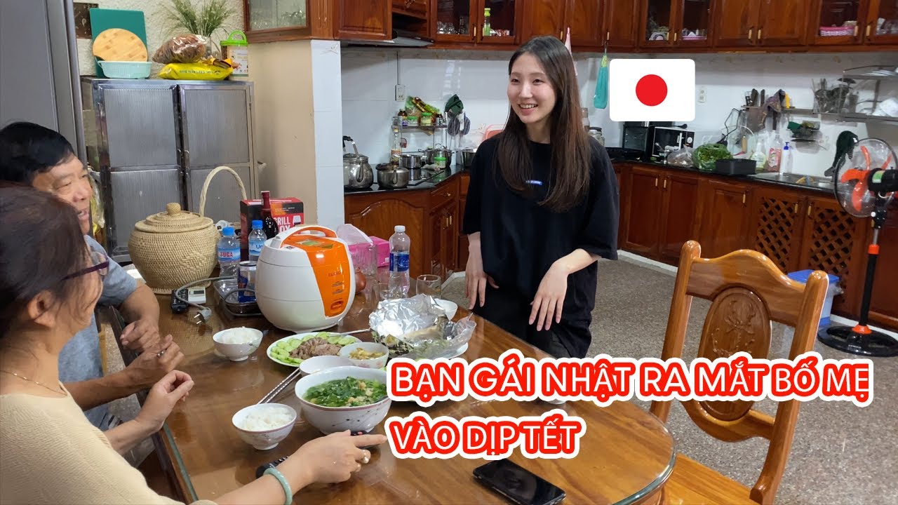 Sayaka về thăm Tết ba mẹ Dee | Lần đầu tiên bạn gái Nhật đón Tết tại Việt Nam | Cặp Đôi Việt - Nhật