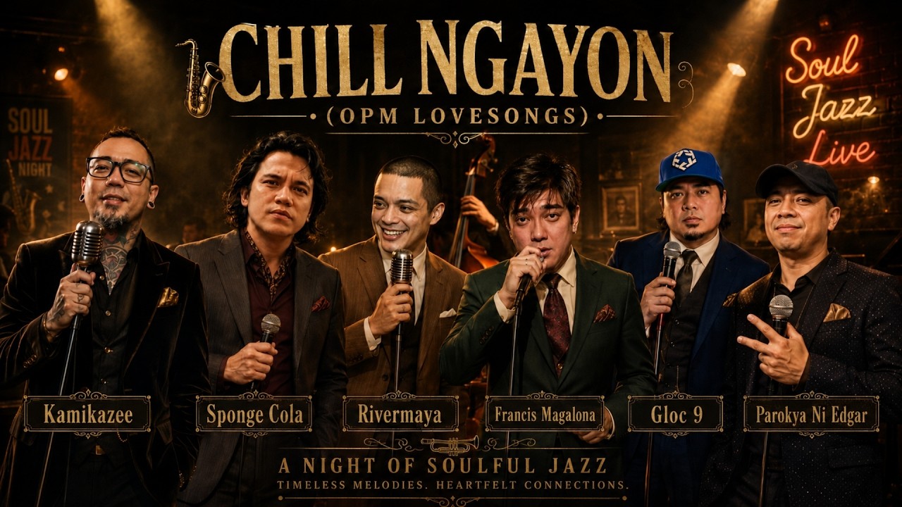 OPM Band Hits - Inuman Na, Umaaraw Umuulan, Bagsakan & More (OPM Soul Jazz Cover) Chill