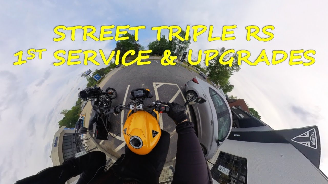 Street Triple RS First Service, Tail Tidy & Turn Signals | RIDE ON