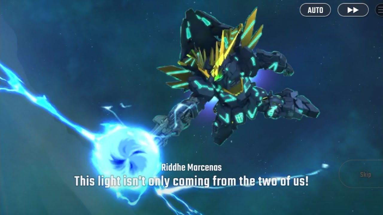 SD Gundam G Generation Eternal ~Banshee Norn (Destroy Mode) EX All Attacks~
