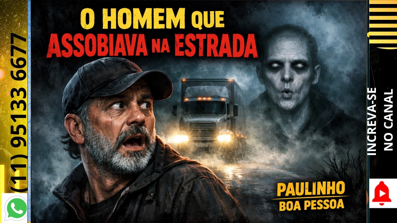 O HOMEM QUE ASSOBIAVA NA ESTRADA.(TEM MÚSICA NO FINAL FEITA PRA HISTÓRIA)