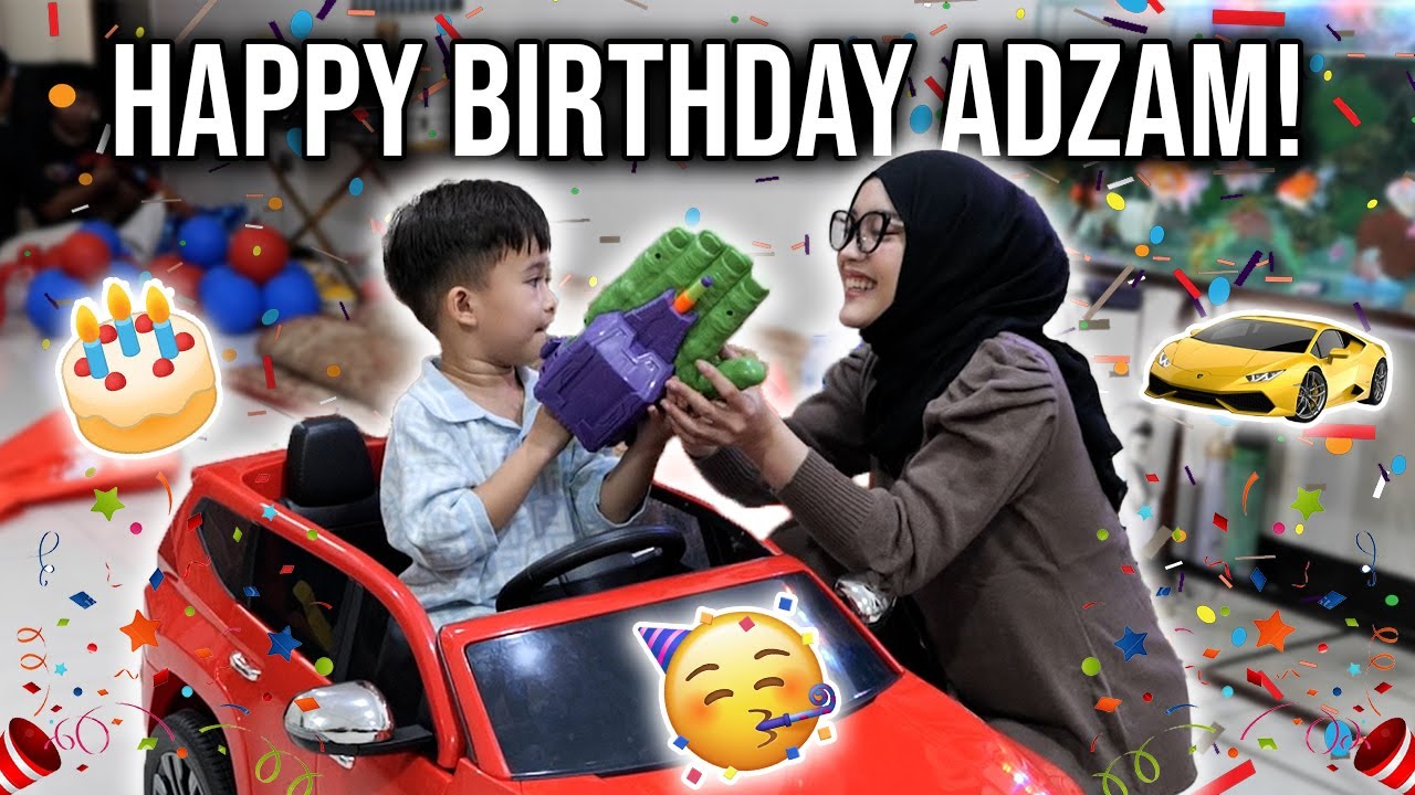 BELI KADO BUAT ADZAM & FERDY, NEXT ULTAH MINTA MOBIL LAMBORGHINI?!