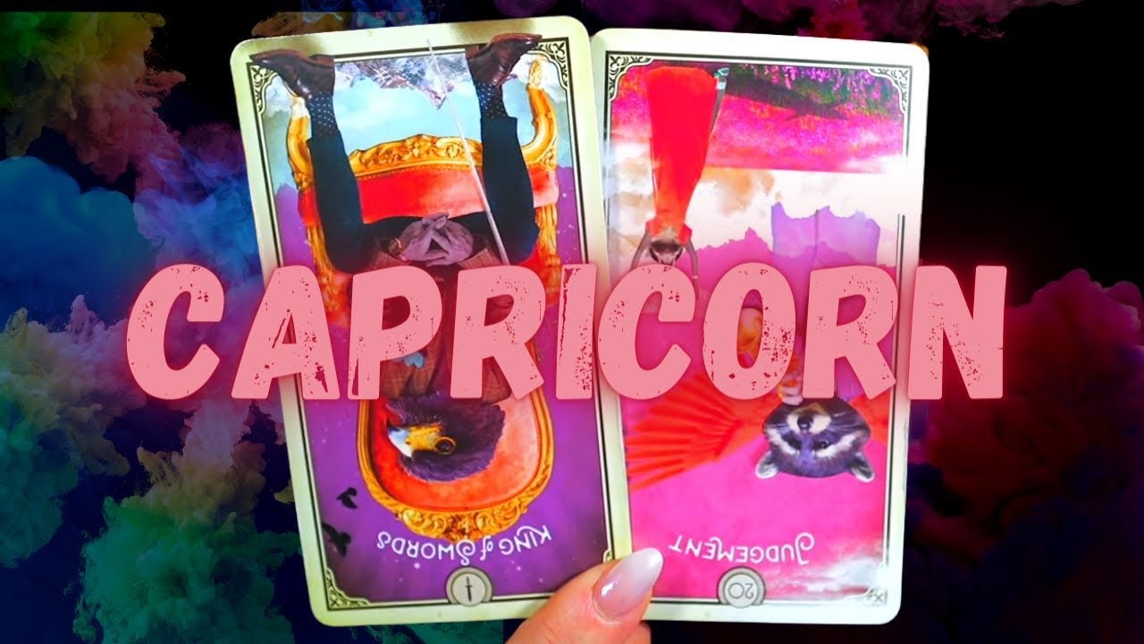 CAPRICORN😈THEY WON'T PLAY WITH YOU EVER AGAIN..!! NOW THEY'RE SCARED OF KARMA & WANT TO APOLOGIZE
