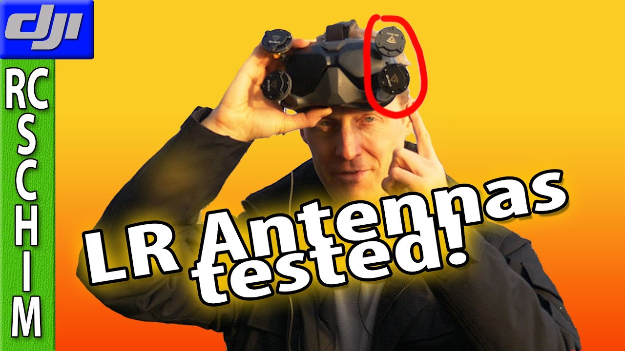 Where to put the good antennas?  (DJIFPV Stationary 2.3km Test)