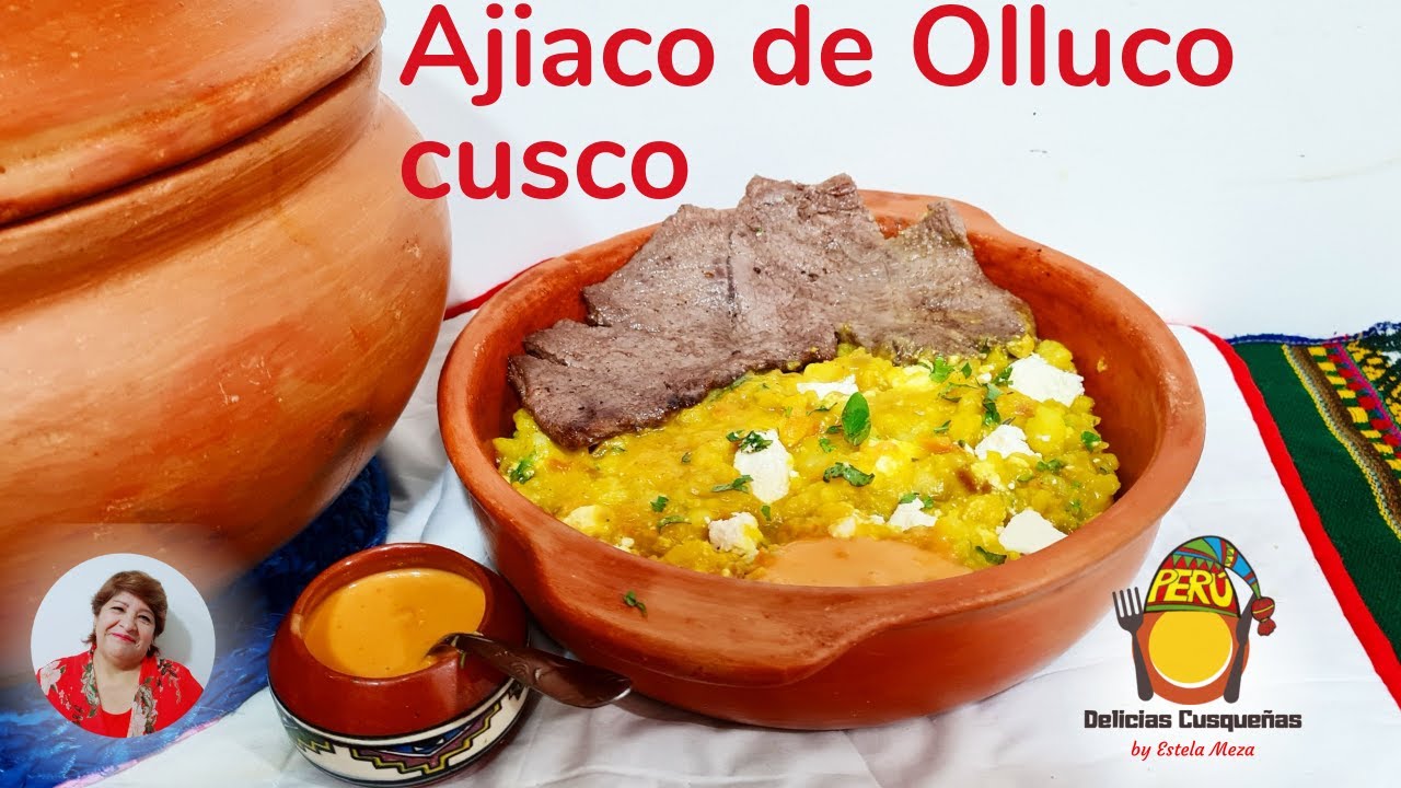 AJIACO DE OLLUCO/PAPA LISA/ NUTRITIVO/ SANO/FACIL RAPIDO/ COMIDA PERUANA