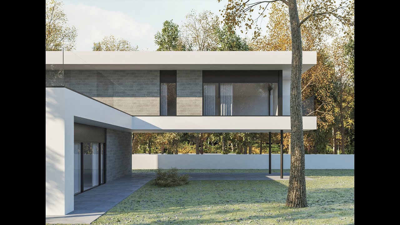 Vray 5 Exterior Modeling Texturing Rendering Workflow
