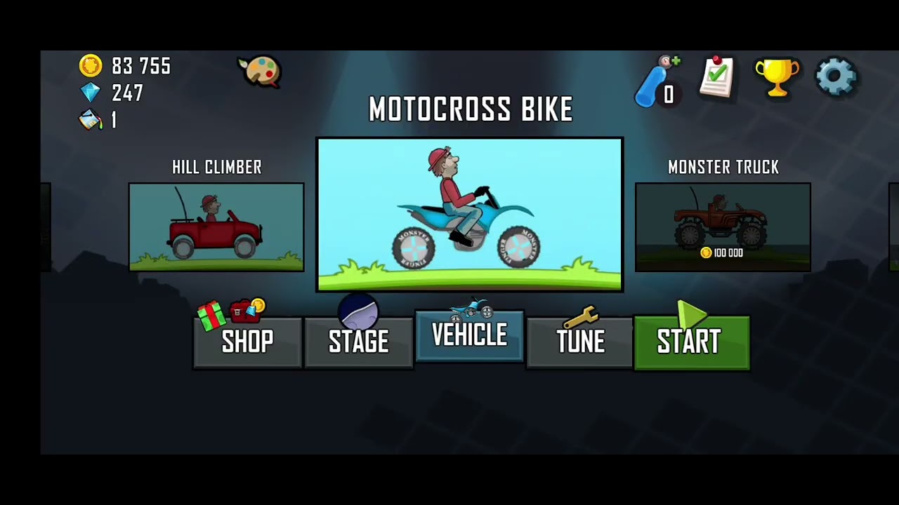 Moon and bike amazing try