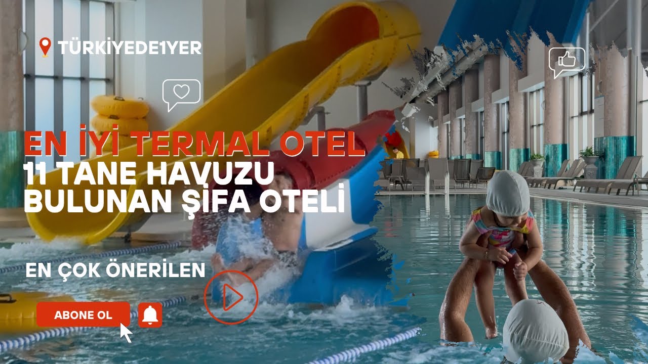 11 TANE TERMAL HAVUZU BULUNAN ŞİFA OTELİ NG AFYON / Thermal hotel with 11 pools