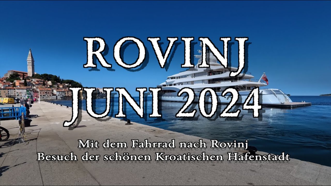 Mit dem Fahrrad nach Rovinj