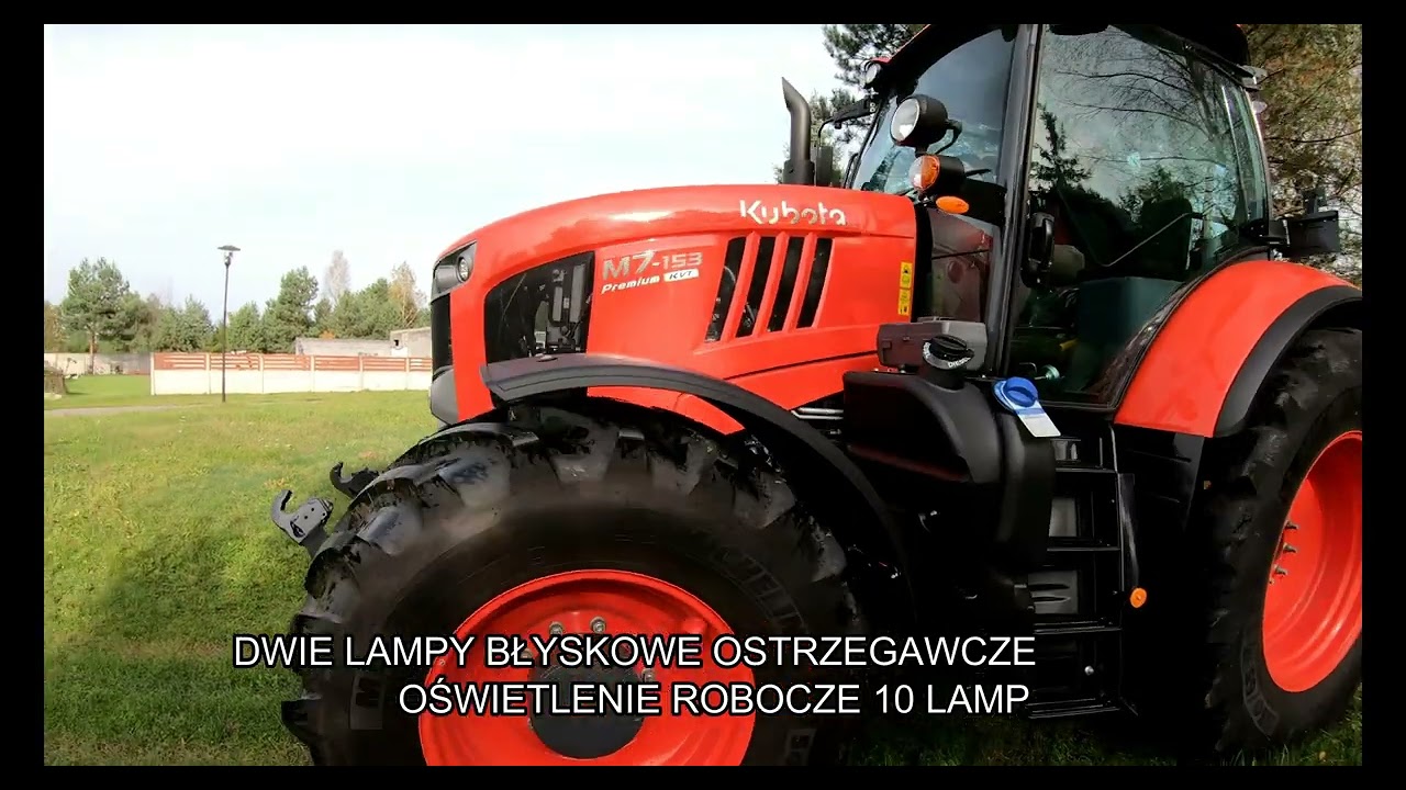 Kubota M7 153 Premium KVT - Prezentacja - HBT ROLTRAC