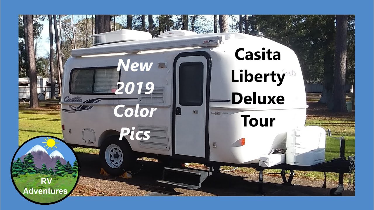 Casita Liberty Deluxe Tour - 2019 Colors by RV Adventures