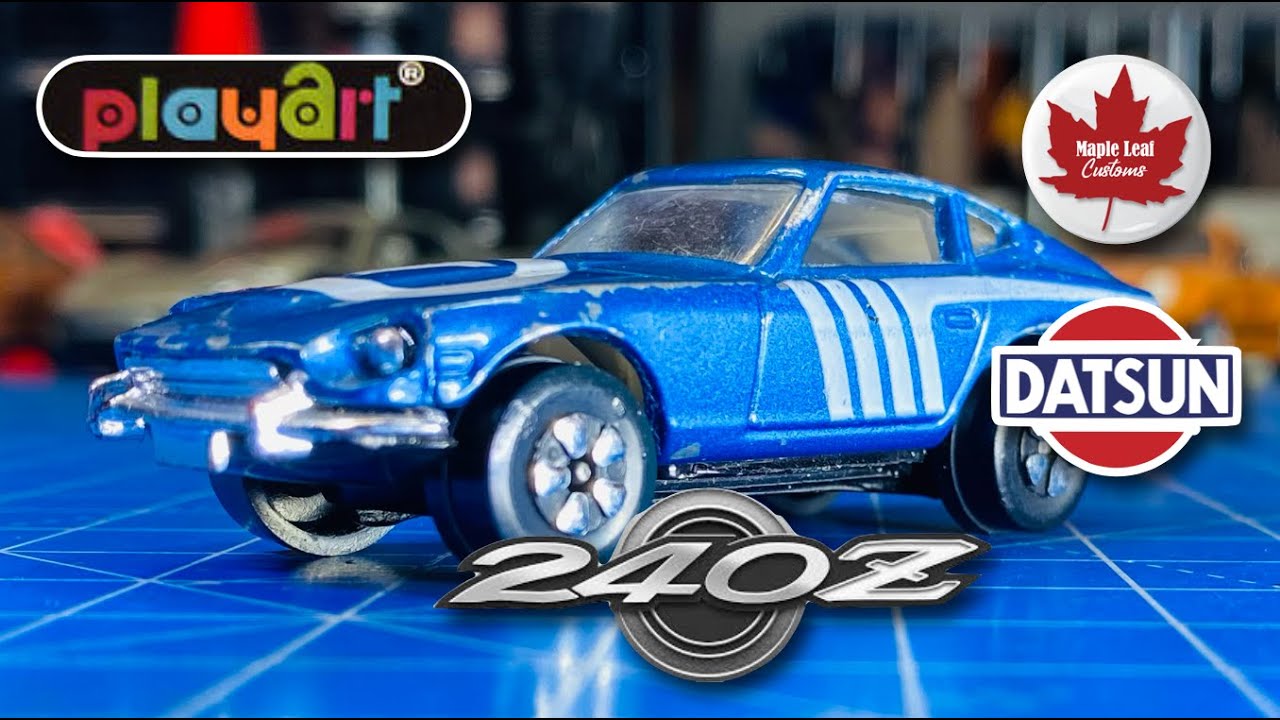 Playart Datsun 240Z (334) East African Safari Rally winner makeover