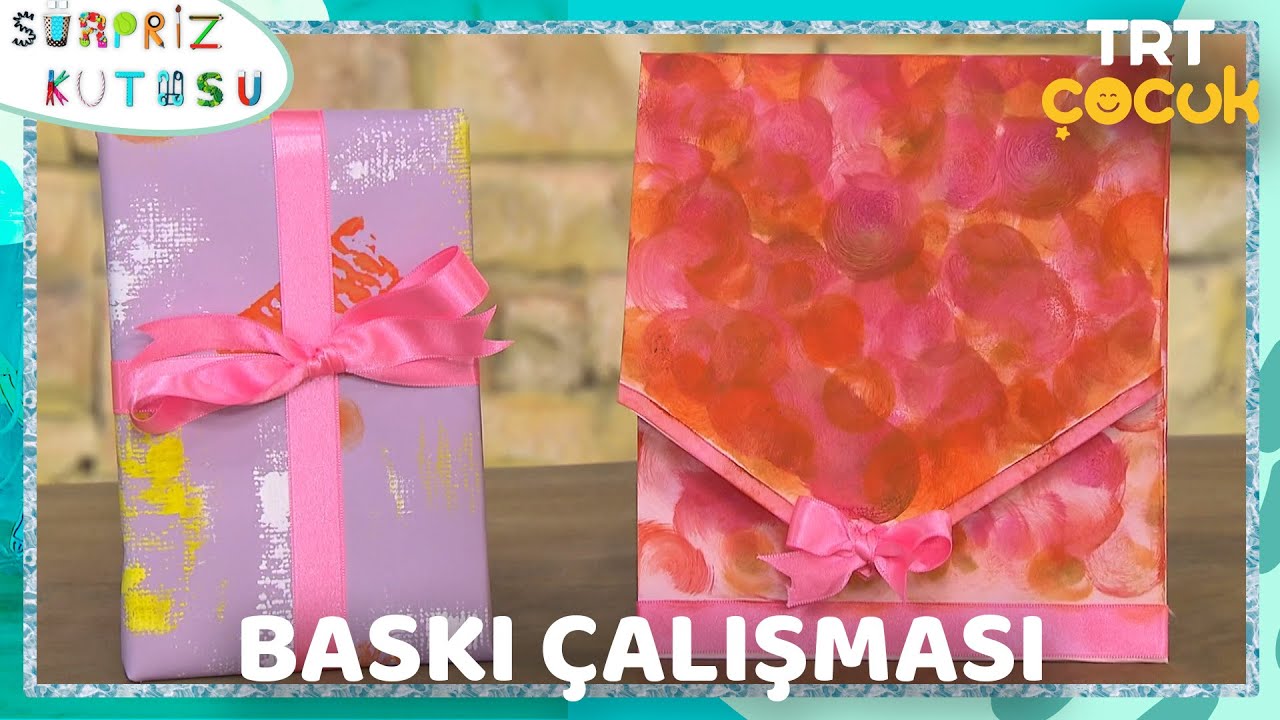 Sürpriz Kutusu - Baskı Çalışması