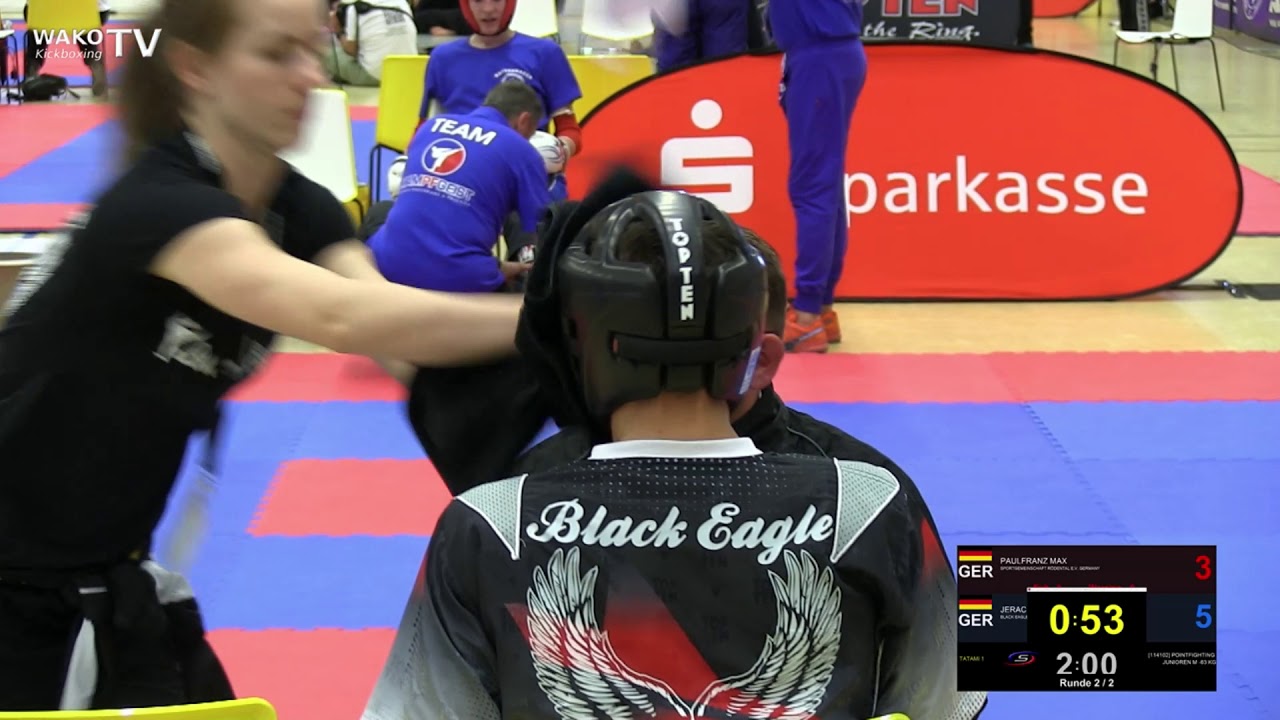Deutsche Meisterschaft 2019 - PF Jun. m -63 kg Max Paulfranz vs Alessio Jeraci