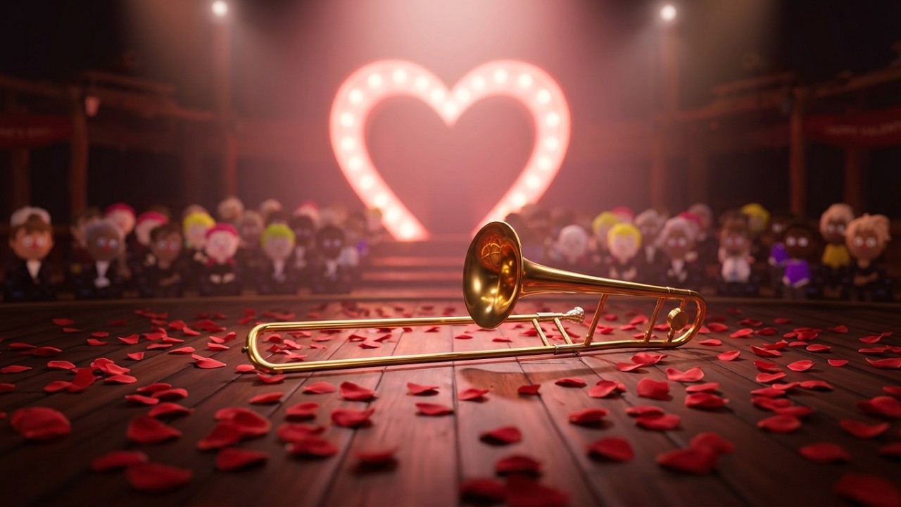 Valentin'e Day Special Musical Concert ft. Trombone Champ: Unflattened VR