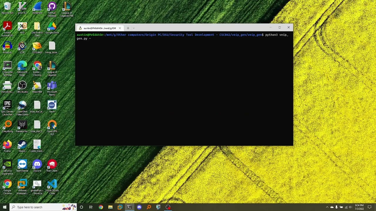 Generate Intentionally Vulnerable EIP Buffer Overflow Programs with veip_gen