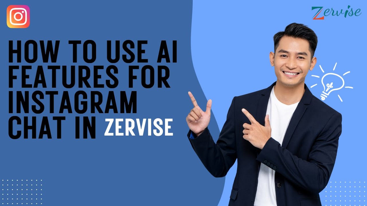 Engage your customers smarter with Zervise&rsquo;s AI Chatbot on Instagram!