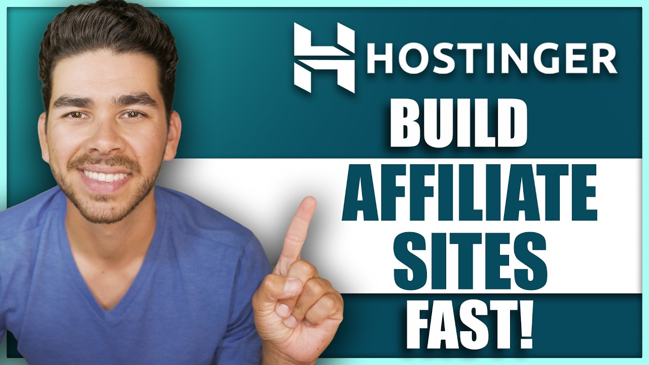 How to Create an Affiliate Marketing Website Using Hostinger's AI Builder (Beginners Guide)