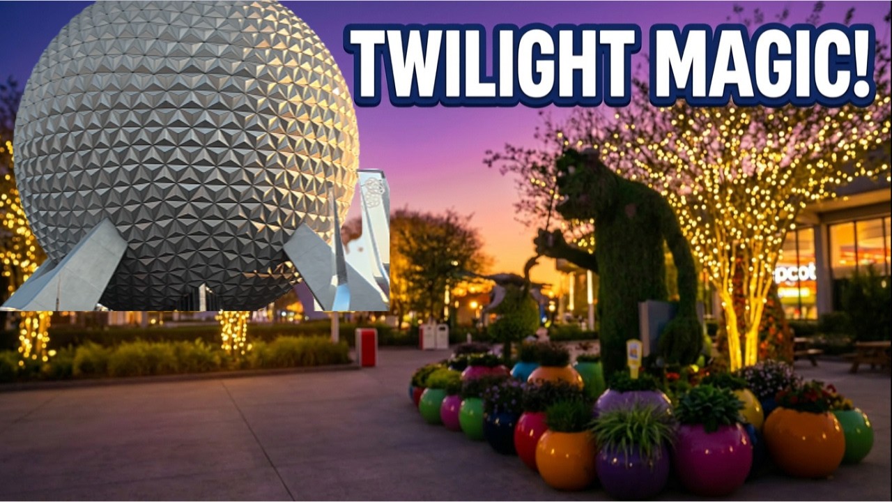 The BEST Of EPCOT's Flower & Garden Festival 2026 At Sunset