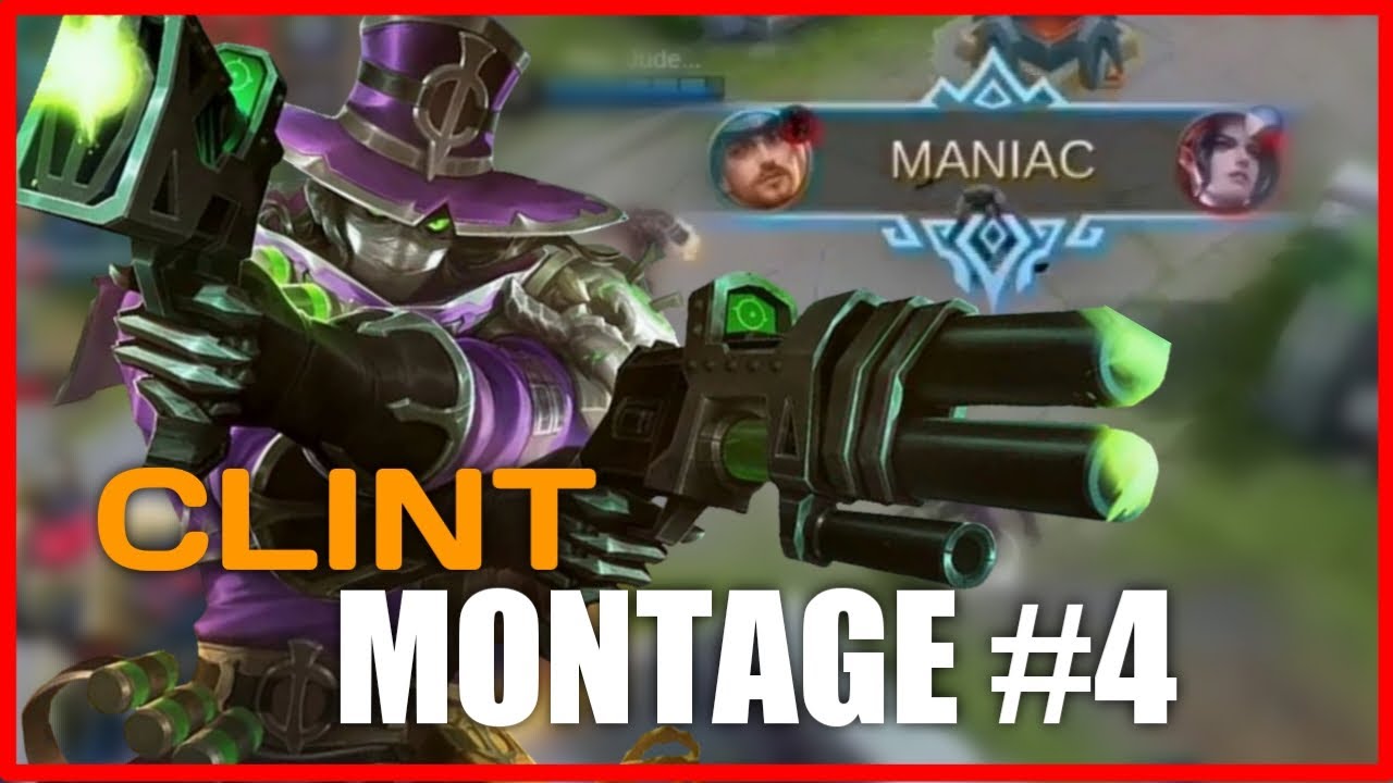 CLINT MONTAGE#4 |Erlindang |MOBILE LEGENDS