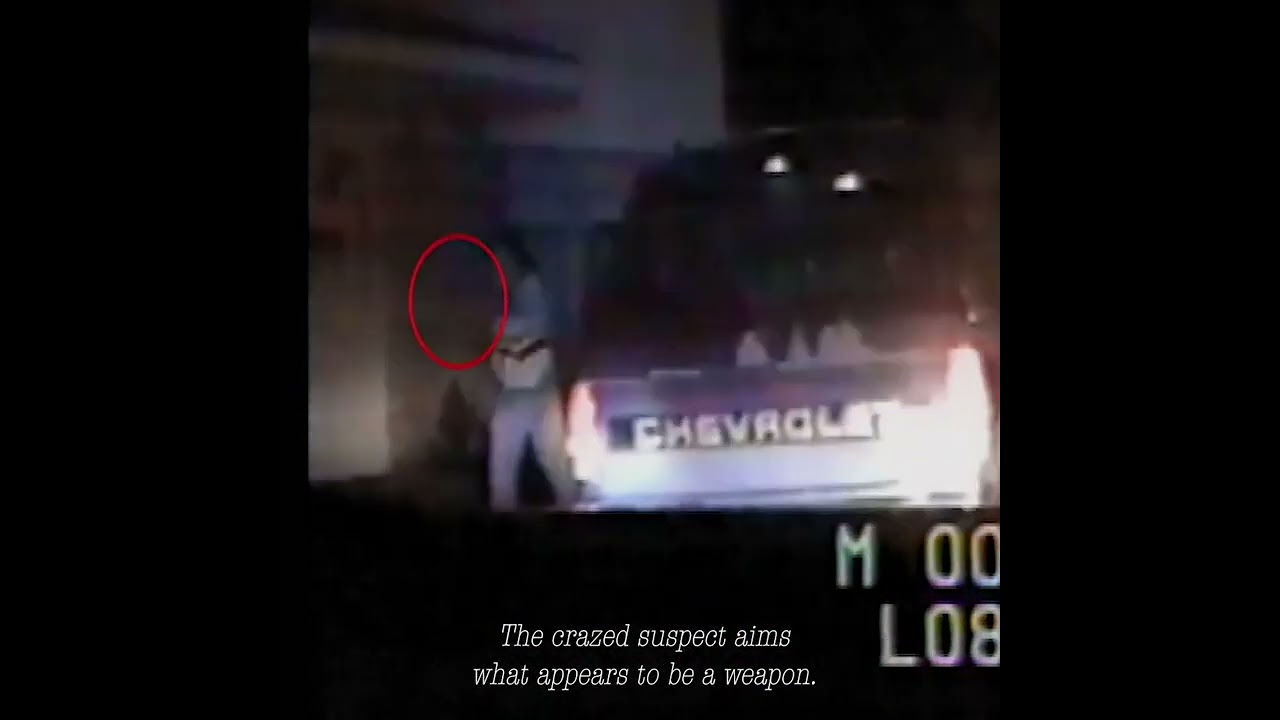 Police think car phone is a gun, almost open fire on suspect #shorts #90s  #shorts #police