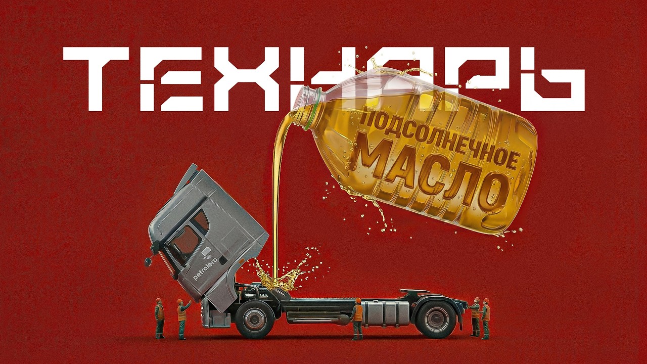 Технарь: Впервые в мире! Грузовик на подсолнечном масле!