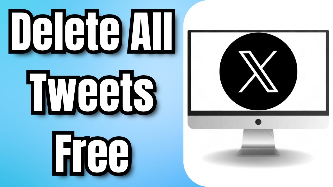 How To Delete All Tweets On Twitter Free - Full Guide