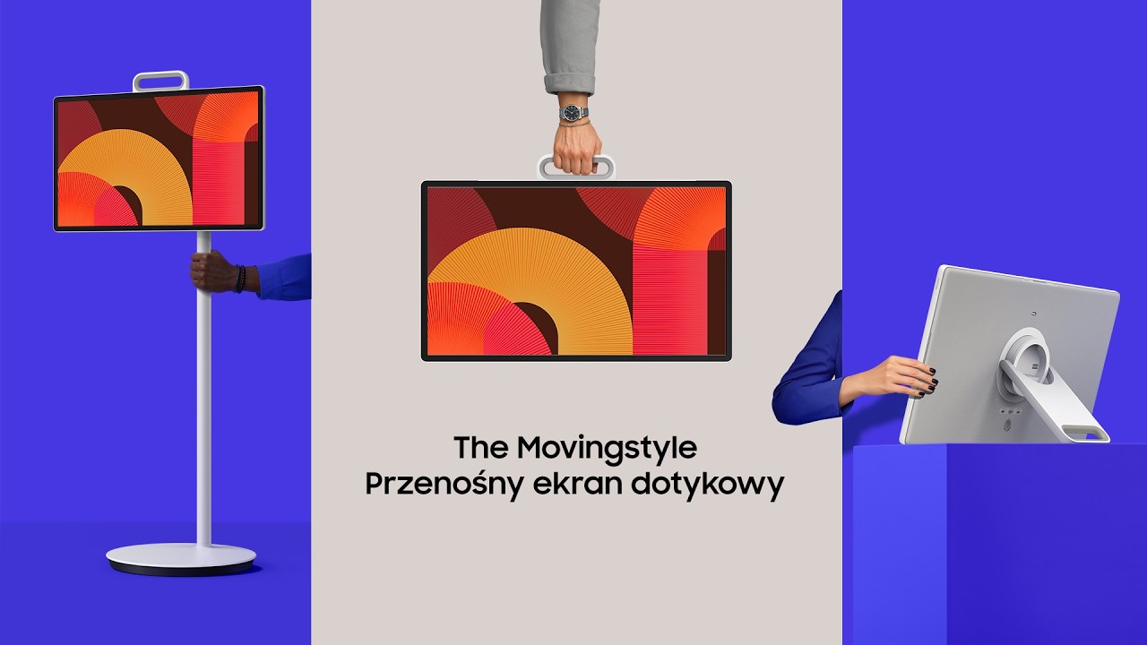 The Movingstyle &ndash; pierwszy telewizor, kt&oacute;ry zabierzesz ze sobą | Samsung Polska