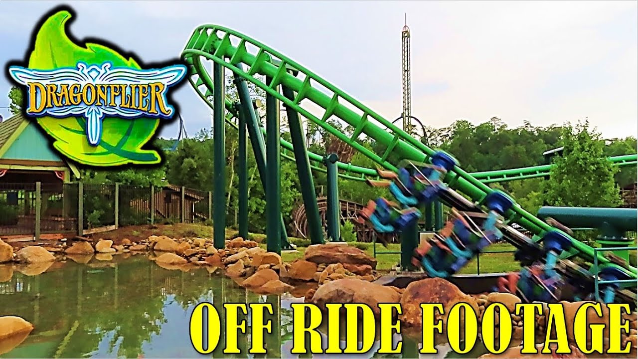 Dragonflier at Dollywood Off-Ride Footage (No Copyright)