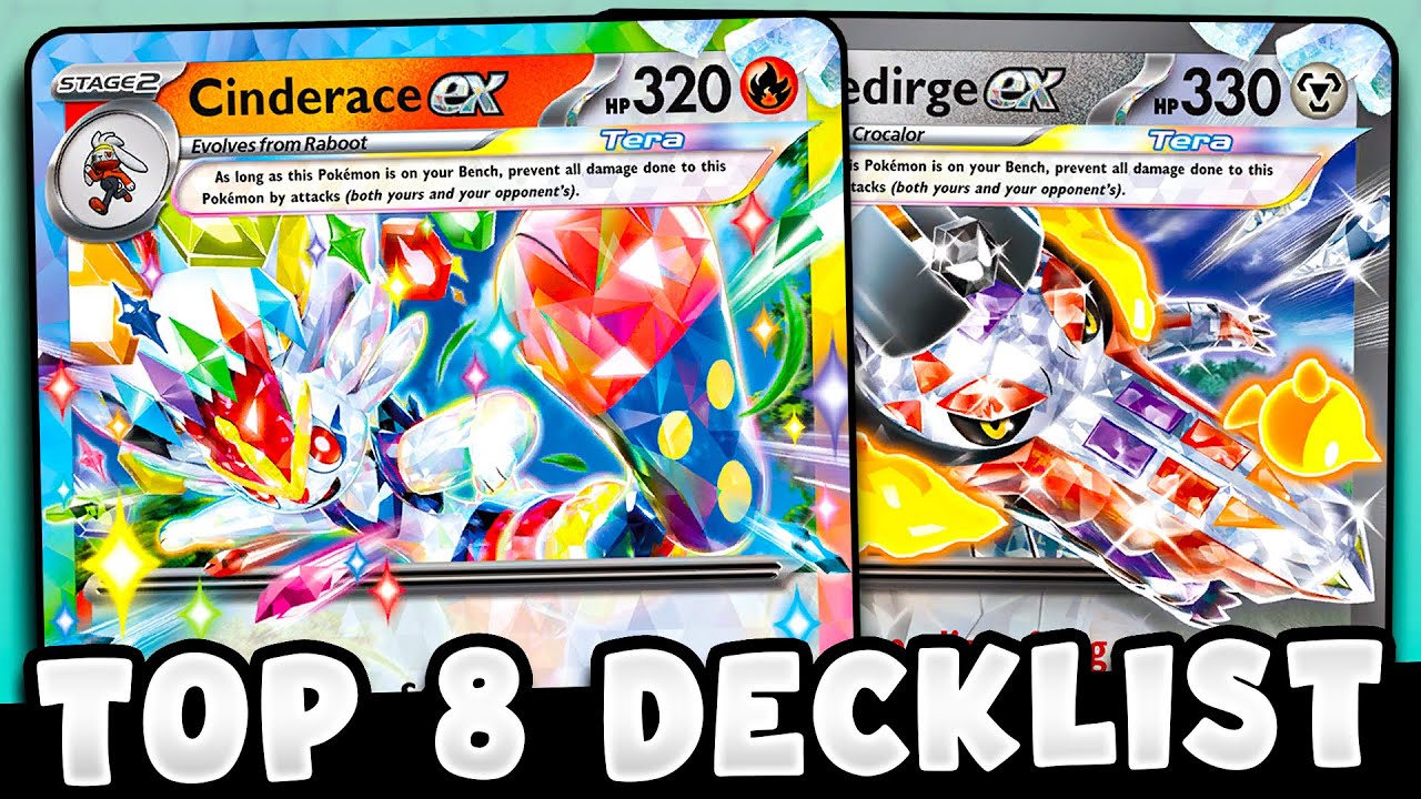 Top 8 Cinderace Deck Plays Skeledirge?!