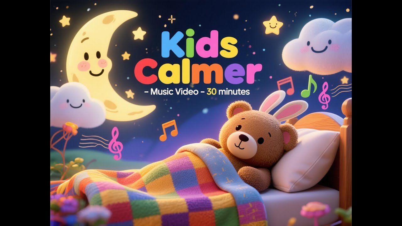 30 Minutes of Calming Sleep Music for Kids – Gentle Bedtime Relaxation