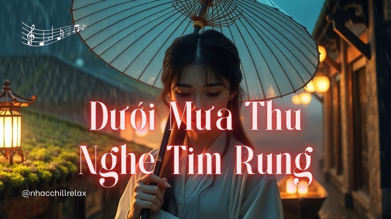 Dưới Mưa Thu Nghe Tim Rung | Bản Nhạc Hoa Cổ Phong Cinematic G&acirc;y Thương Nhớ