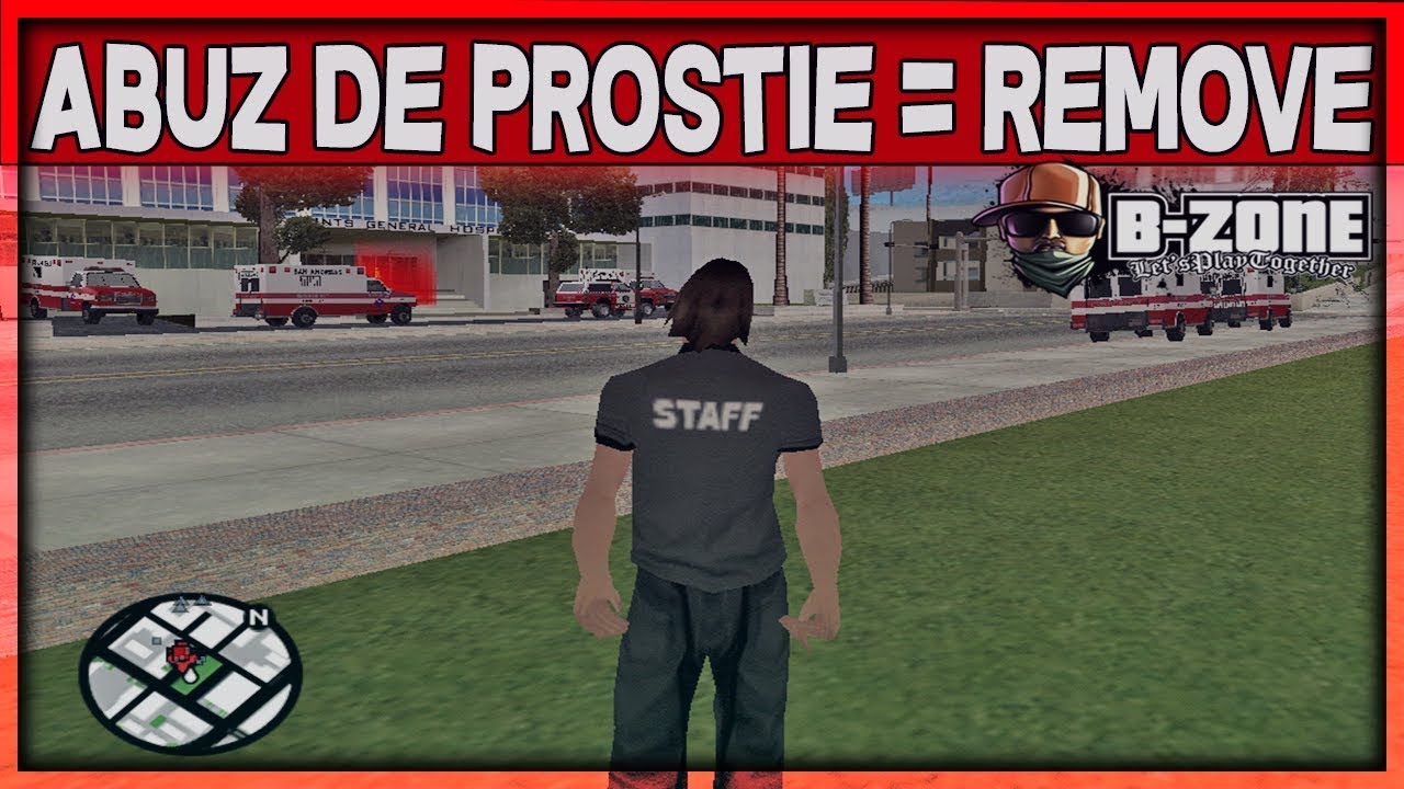 CEL MAI PROST ADMIN DE PE B-ZONE - REMOVE ADMIN 5 ABUZ DE PROSTIE