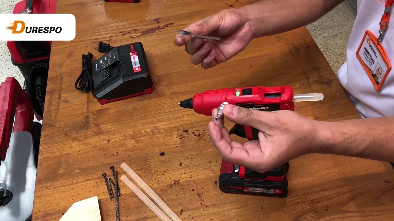 Pistola para Silicona Einhell Power X Change