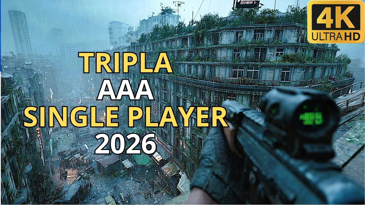 TOP 20 Videogiochi SINGLE PLAYER TRIPLA AAA In Uscita 2026