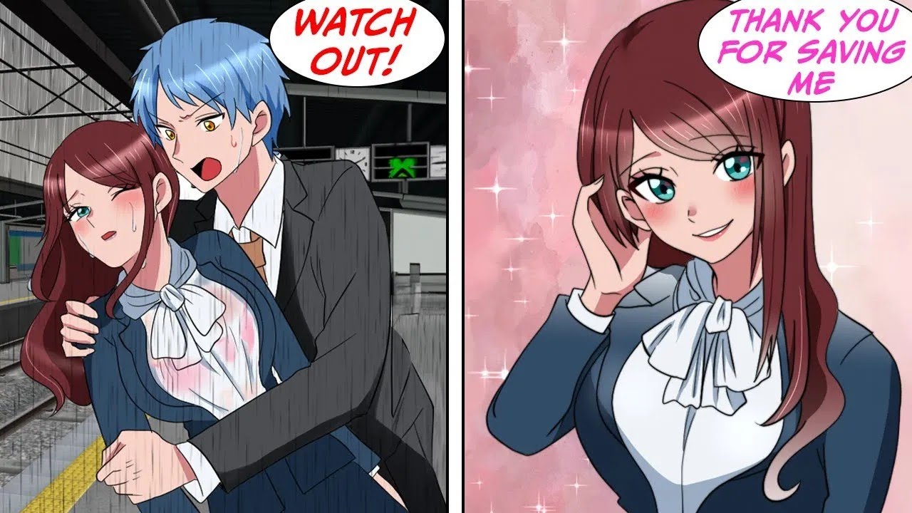[Manga Dub] The boy who always gets made fun of saves a soaking wet and drunk girl... [RomCom]