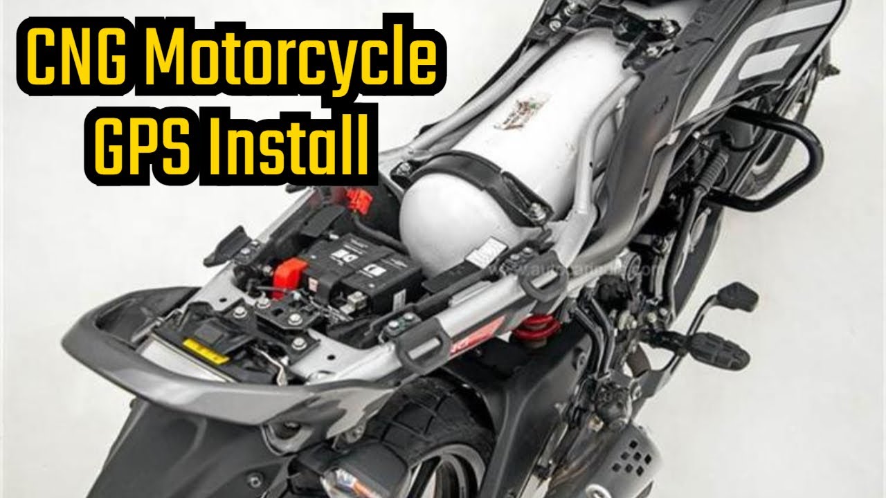 Bajaj Freedom CNG Motorcycle GPS Tracker Installation with Relay