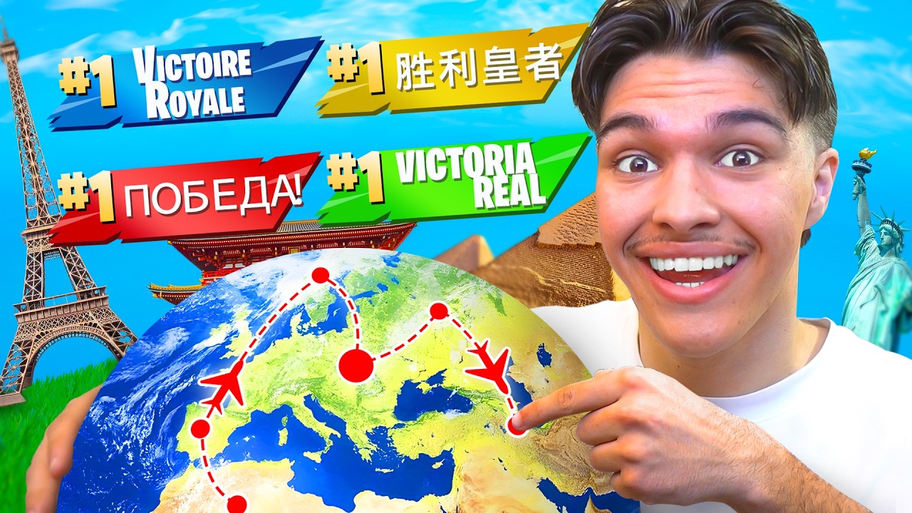 FAIRE TOP 1 dans TOUS LES PAYS du MONDE ! (c'est trop dur)