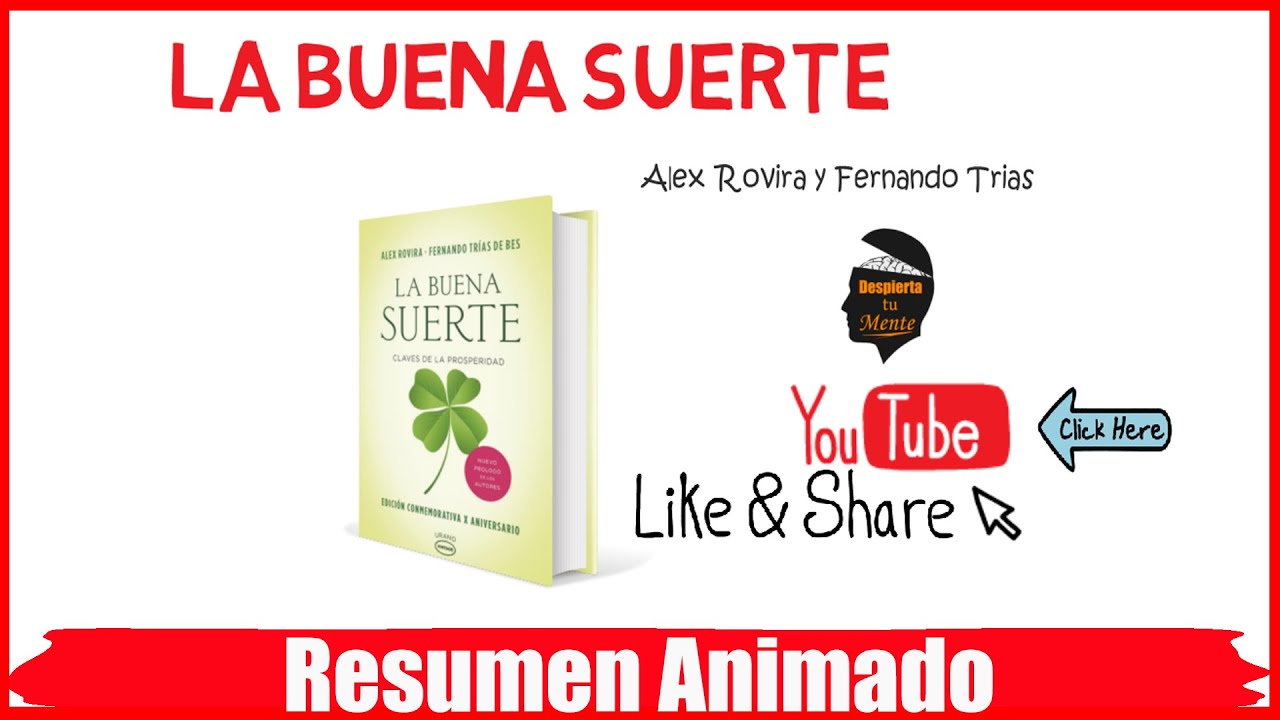 LA BUENA SUERTE, DE ALEX ROVIRA Y FERNANDO TR&Iacute;AS - RESUMEN ANIMADO