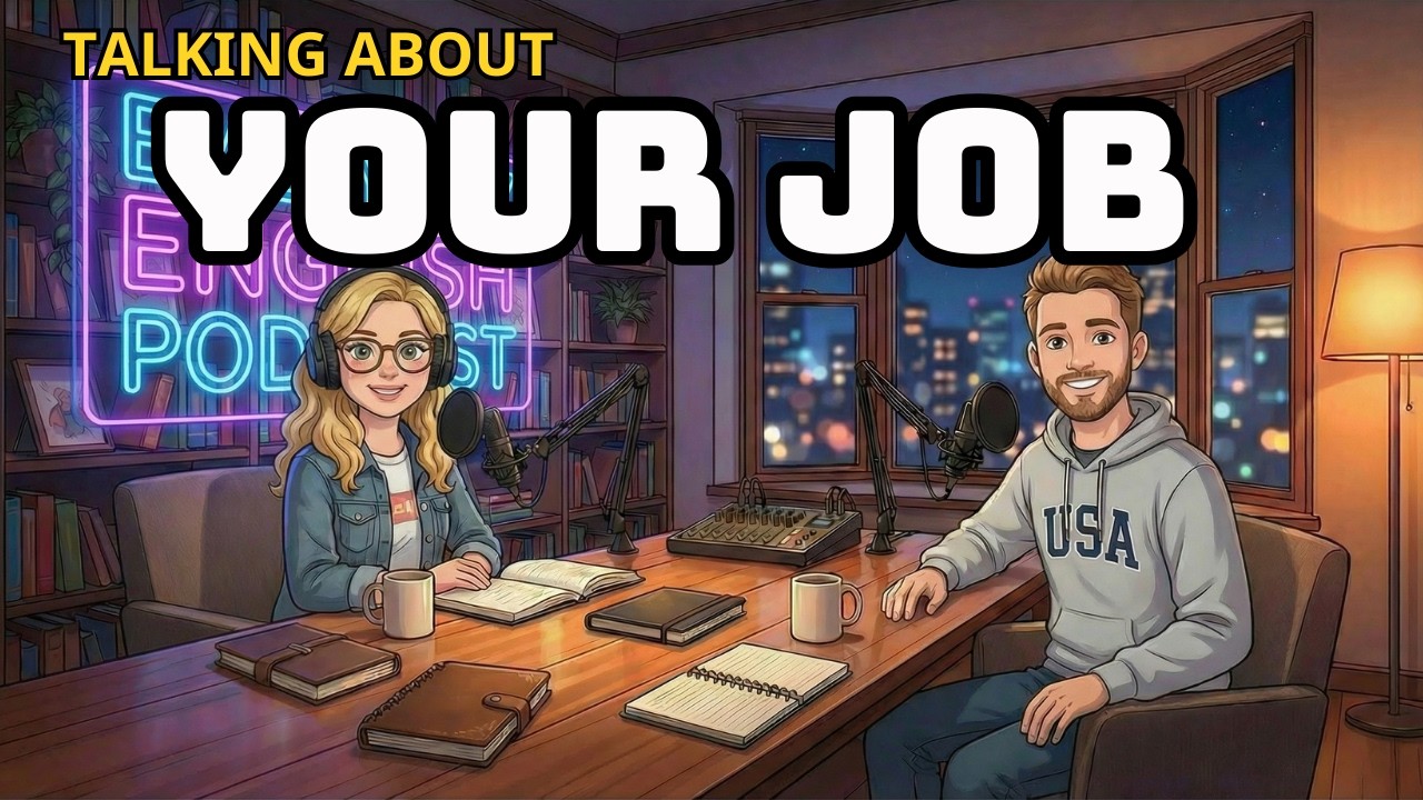 Talking About Your Job in English | English Conversation Practice