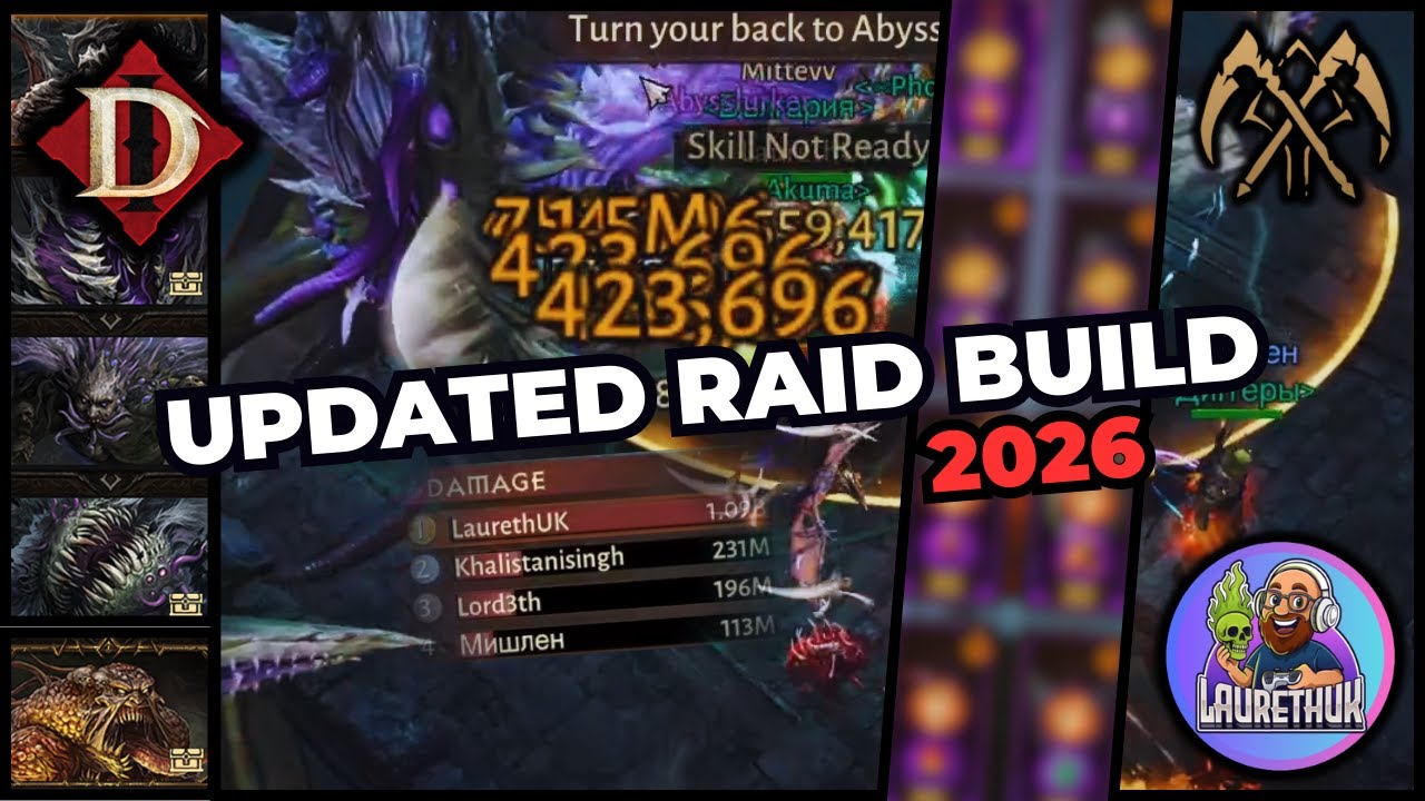 UPDATED Necro RAID Build for 2026 (Damage Upgrade)